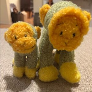 Naito Design Set of a Small and a Medium Monkey